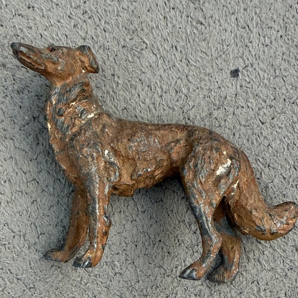 Vintage cast iron dogs. - Picture 3 of 5